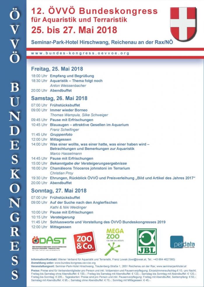 Flyer ÖVVÖ Bundeskongress 2018