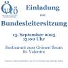 ÖVVÖ Bundesleitersitzung 2025